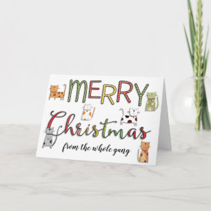 Vroegere Kerst van Alle Kerst van de Vakantie van Kaart