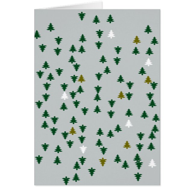 Vroegere kerstbomen (Voorkant)