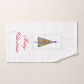 Vroegere kerstboom handdoek (Handdoek)