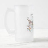 Vroegere kerstgnomen Mok van glas (Links)