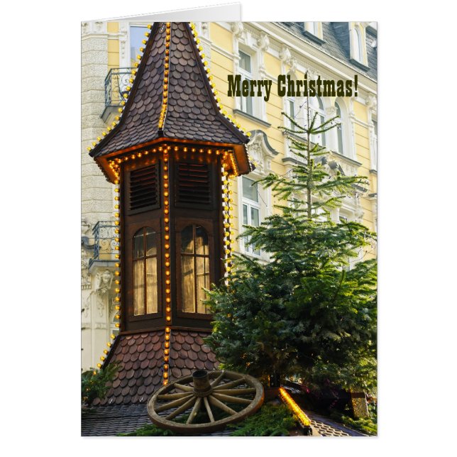 Vroegere kerstkaartje (Voorkant)