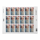 Vroegere kerstkerstkerstfeestelijke Feestdagen Etiket (Full Sheet)