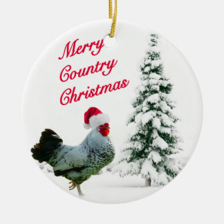 Vroegere kerstkip met kerstmis met kerstmis keramisch ornament