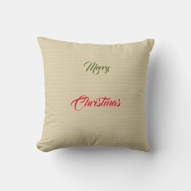 Vroegere kerstkussen kussen (Voorkant)