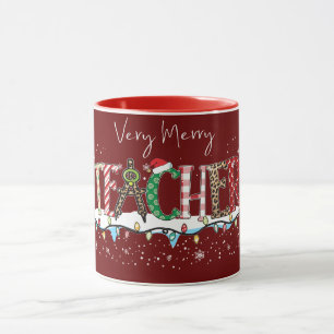 Vroegere kerstleraar mok