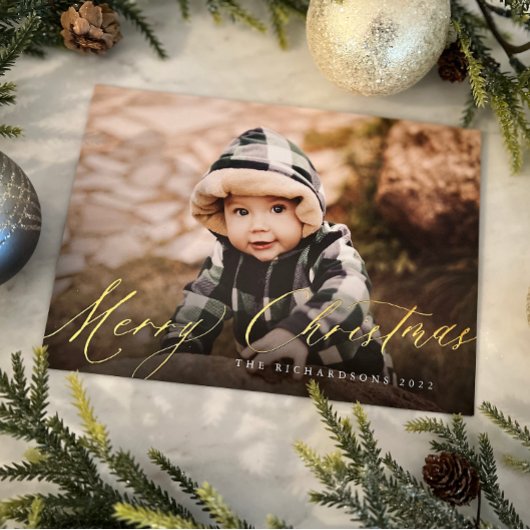 Vroegere kerstscript met blauwe kaart