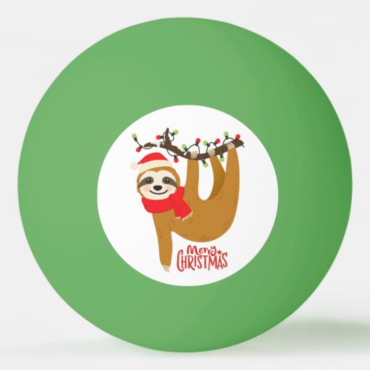 Vroegere kerstsleuf | FEESTDAGEN Pingpongballen (Voorkant)