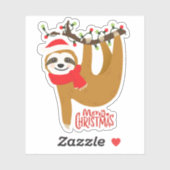 Vroegere kerstsleuf | FEESTDAGEN Sticker (Vel)