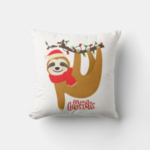Vroegere kerstsleuf kussen