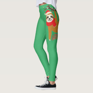 Vroegere kerstsleuf leggings