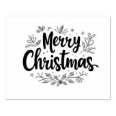 Vroegere kerststempel 	rubberstempel (Afrduk)