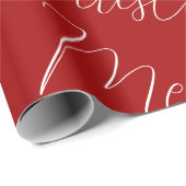 Vroegere witte, witte, witte, witte, handgeschreve cadeaupapier (Rol Hoek)