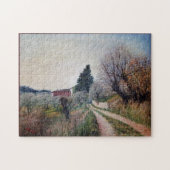 VROEGSTE SPRING IN HET VERNALESE/Toscaanse landsch Legpuzzel (Horizontaal)