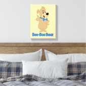 vroegtijdig Beer van Boo-Boo Canvas Afdruk (Insitu (Slaapkamer))