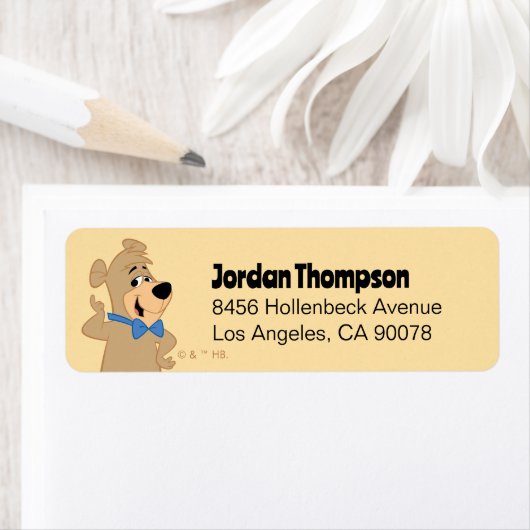 vroegtijdig Beer van Boo-Boo Etiket (Insitu)