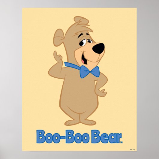 vroegtijdig Beer van Boo-Boo Poster (Voorkant)