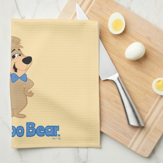 vroegtijdig Beer van Boo-Boo Theedoek (Quarter Fold)