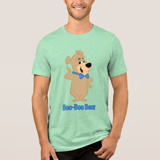 vroegtijdig Beer van Boo-Boo Tri-Blend Shirt (Voorkant)
