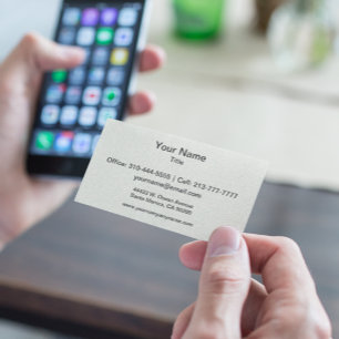 Vroeiende, vaste kleuren passen deze aan visitekaartje