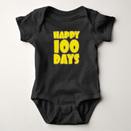 Vrolijk 100 dagen - 100 dagen gevierd bij baby romper