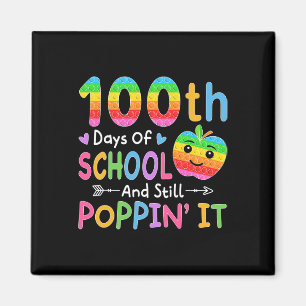 Vrolijk 100 dagen op school en nog steeds het Kind Magneet
