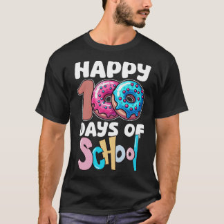 Vrolijk 100 dagen op school t-shirt
