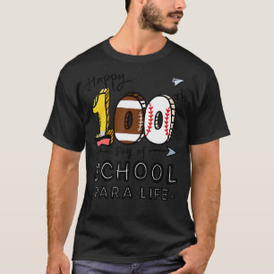 Vrolijk 100e schooldag 100 dagen t-shirt