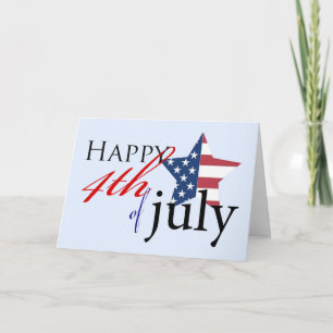 Vrolijk 4 juli 1 kaart