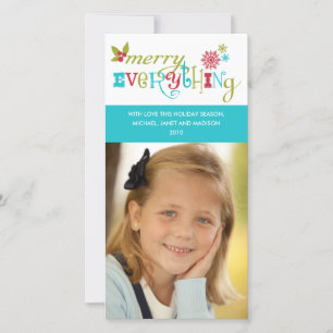 Vrolijk alles - multiculturele vakantie feestdagenkaart