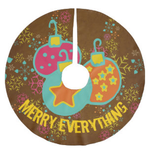 Vrolijk alles vakantie boom rok kerstboom rok