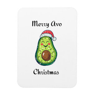 Vrolijk Avo Kerstmis Magneet