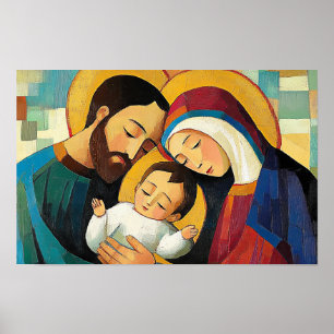 Vrolijk begin: de geboorte van Maria Poster