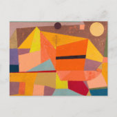 Vrolijk berglandschap, Paul Klee Abstracte kunst Briefkaart (Voorkant)
