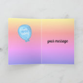 Vrolijk Birthday! Birthday Kaart (Binnen)