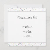 Vrolijk Birthday! Van partijganzen Kaart (Achterkant)