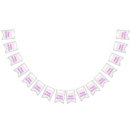 Vrolijk Birthday! Vlaggetjes