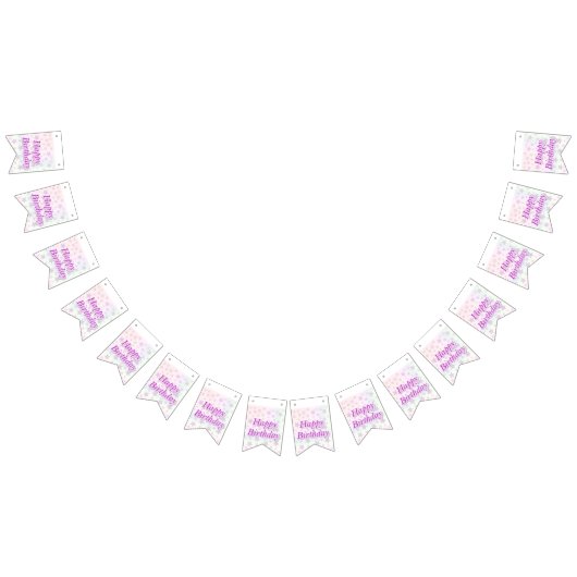 Vrolijk Birthday! Vlaggetjes (Alle)