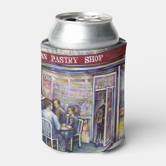 vrolijk blikjeskoeler (Blikje Voorkant)