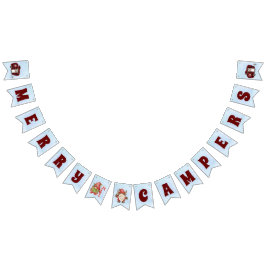 Vrolijk Campers Kerst Banner Gnome Camper Decor