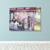 vrolijk canvas afdruk (Insitu (Houten vloer))