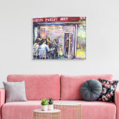 vrolijk canvas afdruk (Insitu (Woonkamer))