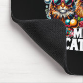 Vrolijk Catmas Cat-mas Crew Kerst Fun Cats Muismat (Hoek)