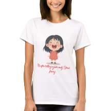 Vrolijk Chibi meisje lacht