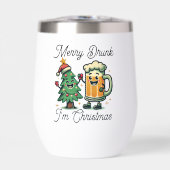 Vrolijk Drink Grappig Kerstfeest (Voorkant)