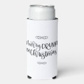 Vrolijk Drink Ik ben Kerstmis | Grappige Drink Hum (Seltzer Voorkant)