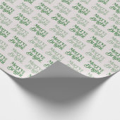 Vrolijk en helder bord roze cadeaupapier (Hoek)