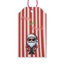 Vrolijk en helder cool kerstman