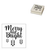 vrolijk en helder decoratief rubberstempel (Gestempeld)