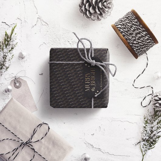 Vrolijk en helder gepersonaliseerd cadeaulabel