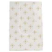 Vrolijk en helder ivoormedium medium cadeauzakje (Achterkant)